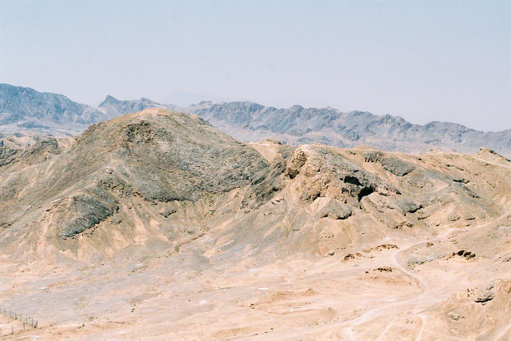 À la sortie de Yazd - Cliquez sur l'image pour fermer la fenêtre
